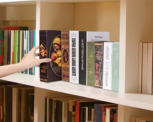 Cărți Decorative Set de 4 modă Hardcover Fake Book Box decorare pentru masă de cafea raft afișare modă Faux Cărți stivă model