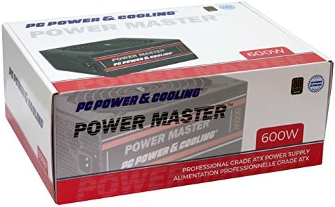 Seria de master pentru putere și răcire a PC-ului și răcirea master 600 watt, 80 plus bronz, semi-modulare, activă PFC, sursă