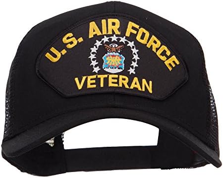 e4Hats.com US Air Force Veteran militare patch-uri ochiurilor de Plasă Cap