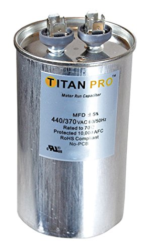 Titan TRCFD305 Capacitor cu motor dual cu rază de rulare rotundă MFD 30/5 volți 440/370