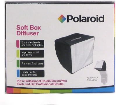 Polaroid Mini Universal Studio Soft Box Difuzor Flash pentru Olympus Evolt Pen E-P3, Pen E-P2, E-PL1, E-PL2, PEN E-PL3, E-PL5,