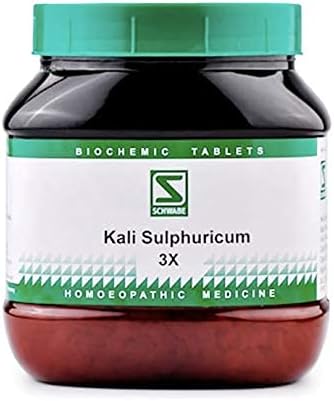 Dr Willmar Schwabe India Kali Sulphuricum Biochemic Tablet 3x
