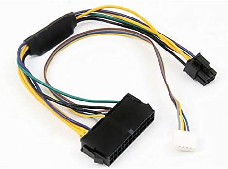 Yueyang 24 pini la 6 pini ATX Adapter Adapter Cablu pentru H P Z220 Z230 SFF MT TWR Serie pentru H P Elite 8100 8200 8300 800G1