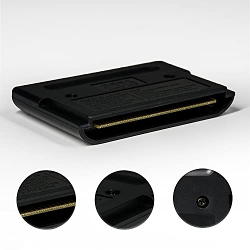 Aditi Splatterhouse 3 - Etichetă SUA Flashkit MD Electroless Gold PCB Card pentru Sega Genesis Megadrive Video Game Console
