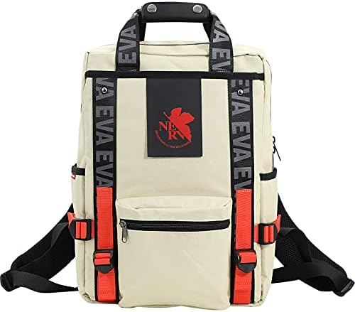 FIREFIRST Evangelion Travel laptop Rucsac, Ruck sac cu simbolul Tag-ul Daypack Scoala de colegiu rezistent la apa