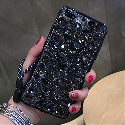 Pentru T-Mobile Revvl V+ 5G Carcasă, 3D Handmade Sparkle Utilizări uimitoare Crystal Crystal Diamond Bling Glitter Case pentru
