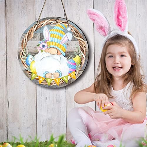 Margele De Cristal Acrilice Easter Bunny Egg Din Lemn Agățat De Vacanță Petrecere Pridvor Decor Agățat Ornamente De Crăciun