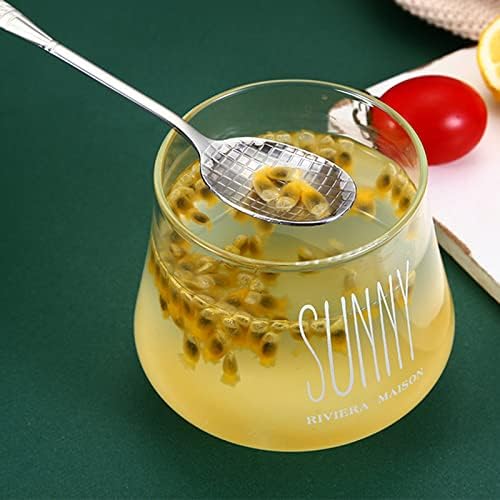 Pinenjoy 2 buc 5.98 inch lung agitare lingura cu racheta de Badminton forma 18/10 inox supa lingura pentru cafea ceai desert