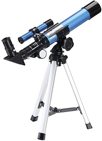 Telescoape Aomekie pentru copii 40/400 cu trepied 2 oculare Telescoape portabile pentru începători de astronomie cu Finderscope