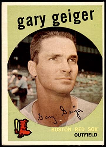 1959 Topps 521 Gary Geiger Boston Red Sox VG Red Sox