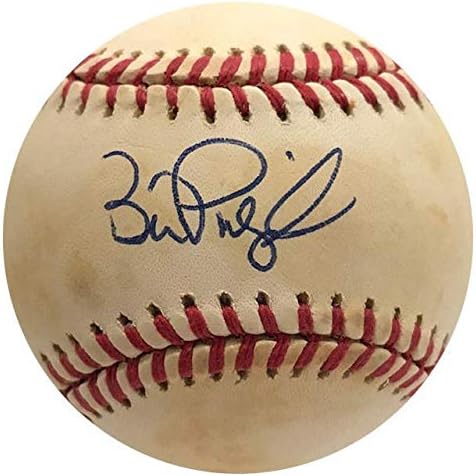 Bill Pulsipher a autografat baseball -ul oficial al Ligii Naționale - Baseballs autografate