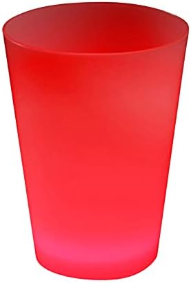 Cană de sticlă vintage pentru interior de 4,5 ml petrecere petrecere distracție Glow Growing Cups 12oz cu lichid fluorescent
