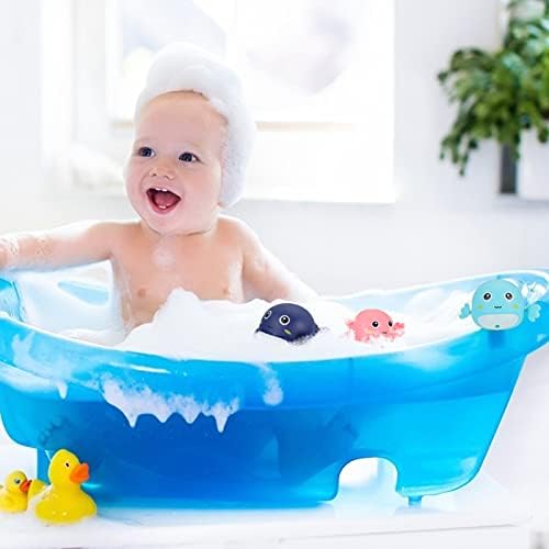Băi amosfun Wind- Up Toys Dolphin Bath jucărie Pull Back Dolphin jucărie Clockwork Water Playset jucărie pentru dezvoltare