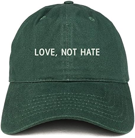 Magazin De Îmbrăcăminte La Modă Love Not Hate Brodate Bumbac Moale Tata Pălărie