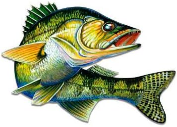 GT Graphics Walleye-vinil autocolant impermeabil Decal