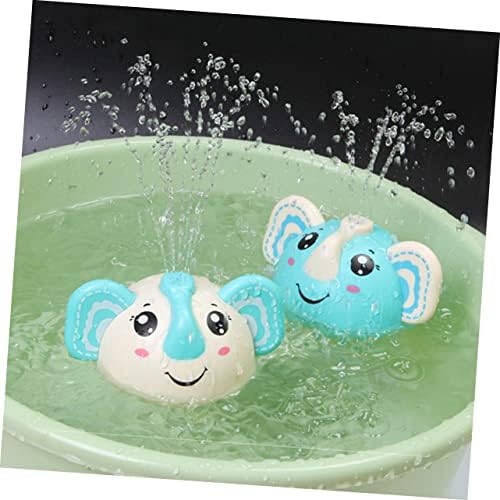 Toyvian Water Spray Elephant Beach Toys for Kids Bath Sprinkler Toy Sprinkler Bath Jucărie Flori Băi Jucură Copii Duș jucărie