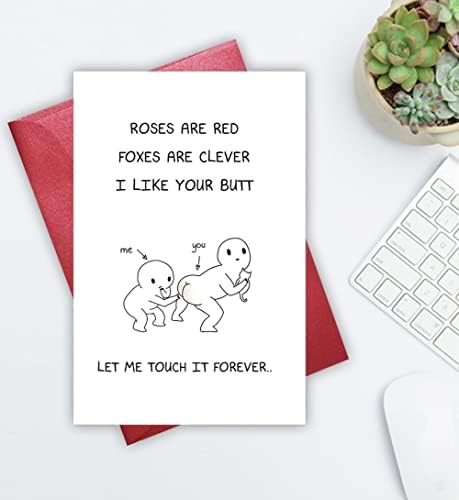 Aniversare amuzantă nepoliticoasă pentru soțul soțului de zi cu umor de valentine card pentru iubit prietena prietenei de naștere