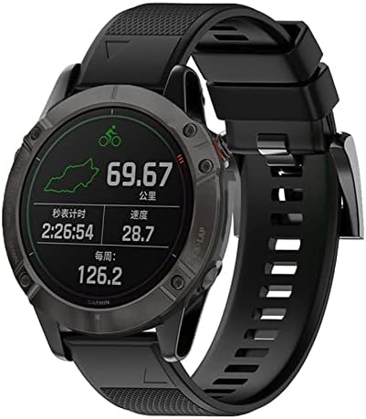 Fulnes Smart Watch Band curea pentru Garmin Fenix ​​7 7x 6 6x 5x 5 3HR 935 945 Belicon cu curea cu eliberare rapidă Silicon
