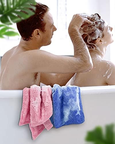 Cleanbear Vrac-Washcloths - 48 Wash-Cloths-Set-cu culori asortate, Mare 13 de 13 inch, ultra soft Bumbac Set prosop de 15 culori, en-gros articole