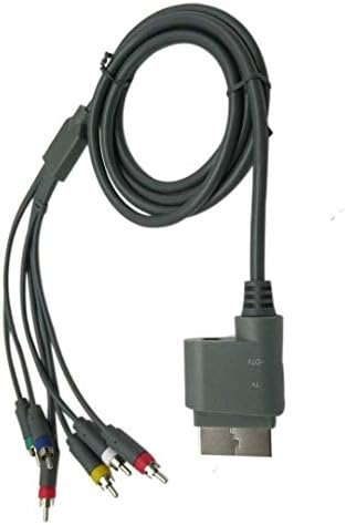 WGL Nou HD TV Component compozit audio video AV cablu cablu gri pentru Microsoft Xbox 360