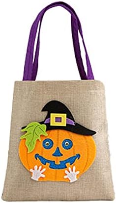 Dbylxmn Bag Kids Halloween Trick Bag HandbagTreat Bucket Halloween sau menaj & amp; organizatori 45 galoane de depozitare cu