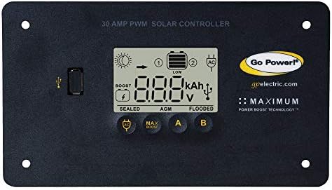 Du -te putere! De Valterra GP-PWM-30-UL Controller solar-30A, digital, negru