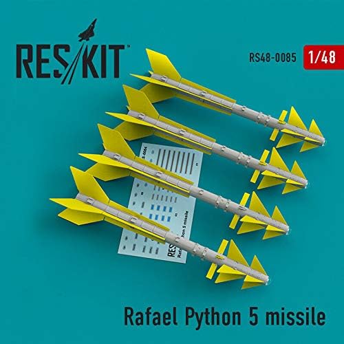 Reskit RS48-0085 - 1/48 - Rafael Python 5 Detaliu din rășină pentru rachete
