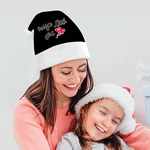 Pălăria de Crăciun a fetiței lui tati pentru cosplay-ul petrecerii de sărbători de Anul Nou