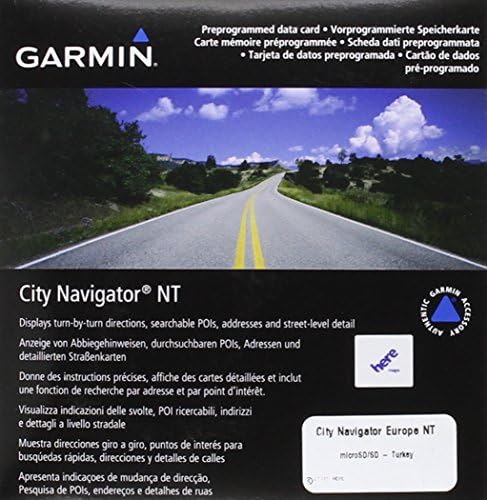Garmin City Navigator 2012 Turcia Hartă card microSD