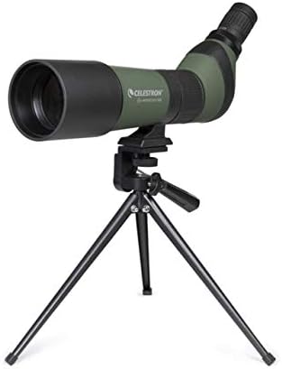 Celestron - Peisaj 80mm Spopess Ongeld Spope - Optică completă acoperită - Eyepiece Zoom 20–60x - Armat din cauciuc - Tripod