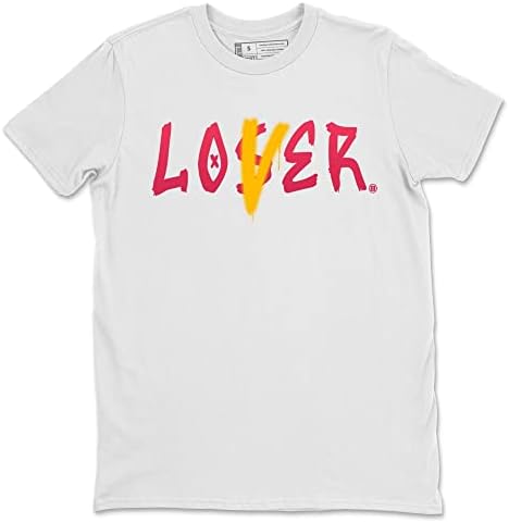 Loser Lover 1 Retro High OG Light Fushion Red Design Tricou care se potrivește