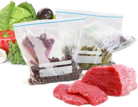 Saci de luat masa reutilizabile păstrarea frigider alimente proaspete cutie îngroșată sac sac de etanșare sigilate auto 12buc