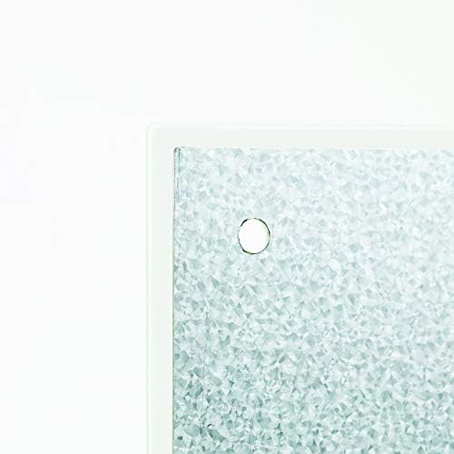 U Brands Magnetic Glass Dry-Erase Board, 36 X 24 Inci, Suprafață Mată Albă, Fără Ramă