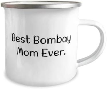 Cadouri pentru pisici Bombay pentru iubitorii de pisici, cea mai bună mamă Bombay vreodată, cană motivațională Bombay Cat 12oz