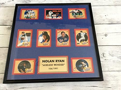 Rare Nolan Ryan a semnat cărți autografate cu placă de bord coada Rangers Astros A - Carduri de baseball autografate MLB