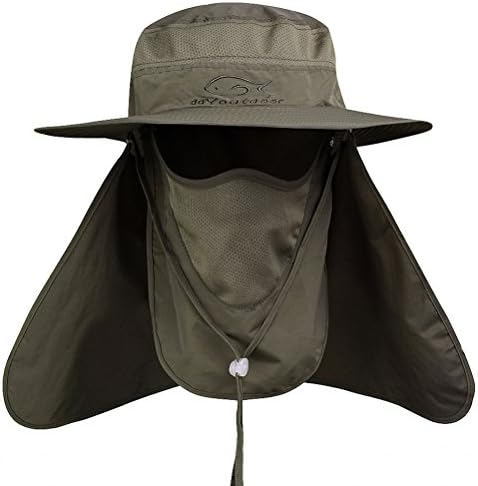 Ddyoutdoor ™ 07-281 Fashion Summer în aer liber Protecție solară Protecție Soare Pescaș Cap Cap Capcă Pălărie Flap Flap Brim