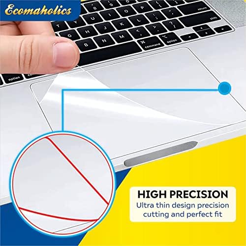Ecomaholics Laptop Touch pad Protector Cover pentru Lenovo IdeaPad 1 14 14.0 inch Laptop, Transparent Track pad Protector piele