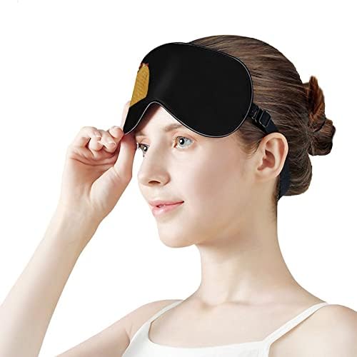 Taco Sleeping Blind Mask Shade Shade Ochi Shade Funny Night Cover cu curea reglabilă pentru femei bărbați