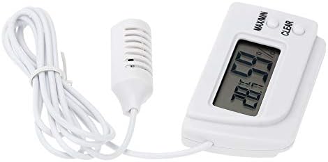 XJJZS Mini digital pet senzor termometru Pratical temperatura și umiditatea metru Incubator Pet temperatura metru