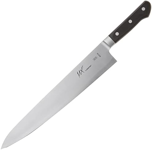 Mercer Culinary MX3 Premium San mai VG-10 lamă de oțel cuțit Gyuto Chef, 300mm 11 4/5 Inch