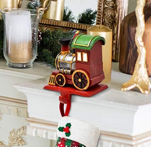 Cadou boutique trenuri de Crăciun deținători pentru șemineu pentru mantie set de 3 ponderi ponderate de ciorapi din metal cu