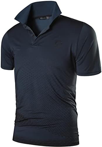 Sportides pentru bărbați cu mânecă scurtă uscată fit sport polo tricouri tricouri tricou tops poloshirt golf tenis bowling