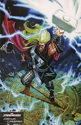 Timeless #1b VF / NM; carte de benzi desenate Marvel / Thor Stormbreakers Cassara