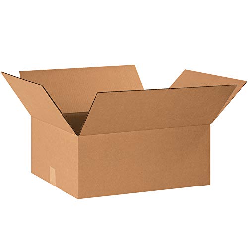Cutii de carton ondulat de 9 x 5 x 3, Kraft, pachet de 25, pentru transport, Ambalare și Mutare, la alegere consumabile de