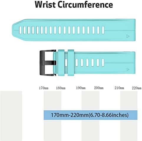 BUDAY 26 22 20mm Watchband curea pentru Garmin Fenix 7x fenix 7 Fenix 7s ceas inteligent cu eliberare rapidă Silicon EasyFit