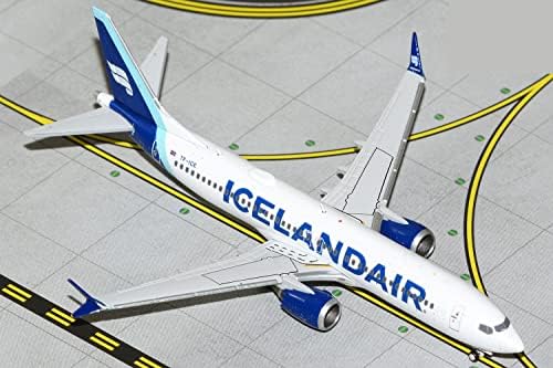 GEMINIJETS GJICE2123 ICELANDAIR BOEING 737 MAX 8 TF-ICE; Scara 1: 400, alb