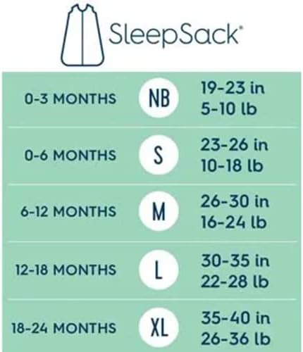 Halo SleepSack Bumbac Plantă, TOG 0,5, Moons Midnight, mediu, 6-12 luni