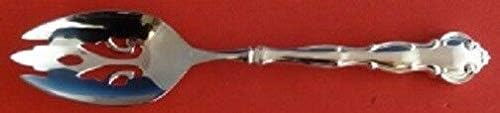Scarborough de Wallace Sterling Silver Spoon Piercced Original 8 3/8