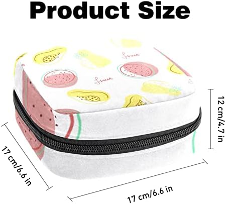 Geantă de depozitare a șervețelului sanitar ORYUEKAN, pungă pentru cupă menstruală tampoane sanitare portabile pungi de depozitare