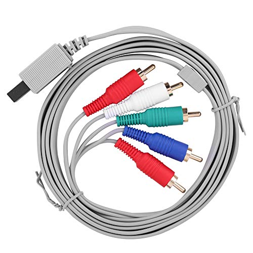 Cablu AV de 180cm, componentă a sistemului de consolă de jocuri video, componentă de înlocuire componentă audio Cord AV, pentru